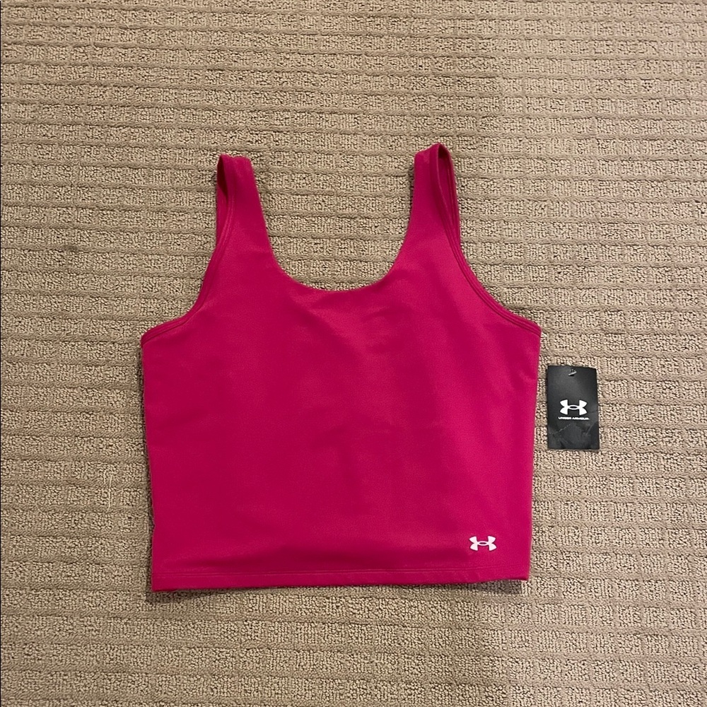 Under Armour Fuchsia Athletic Tank